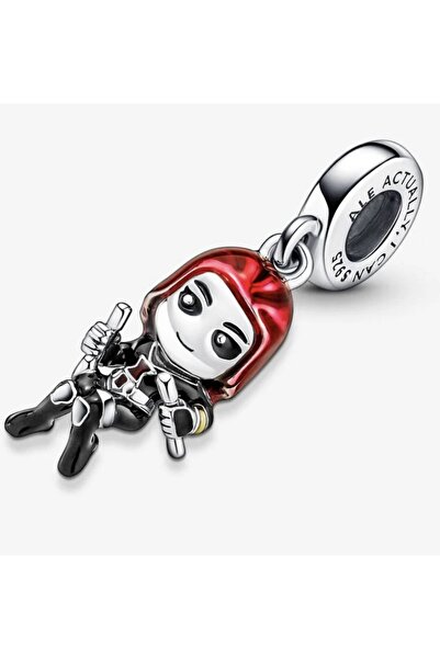 Lines Bijuteri Black Widow 925 Ayar Gümüş Charm Marvels