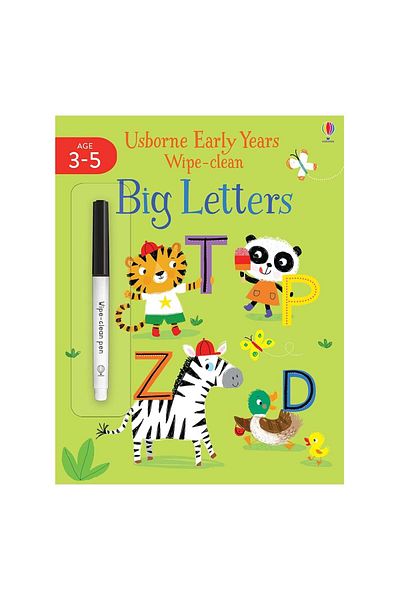 Usborne Early Years Wipe-Clean Big Letters
