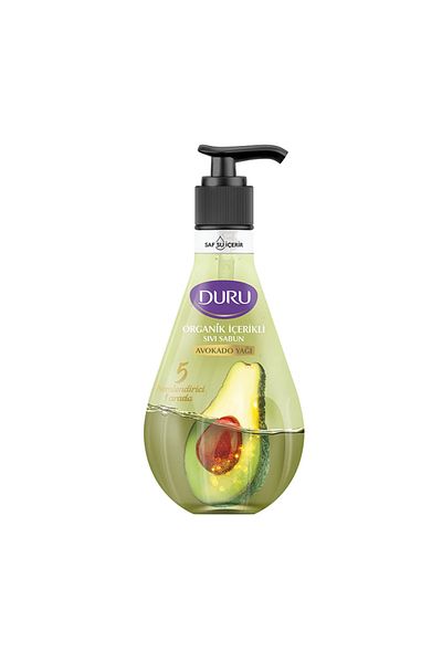 Duru 500ml Avocado Shaped Organic Liquid Soap