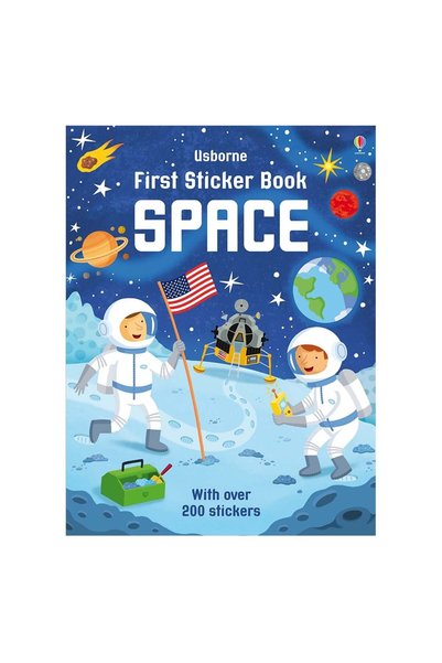 Usborne Children's book - First Sticker Book: Space