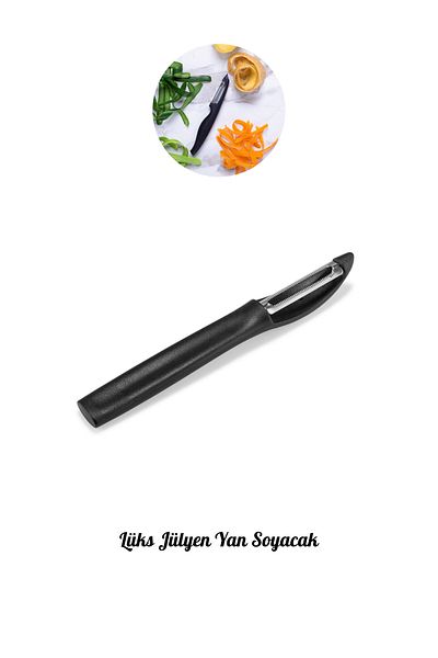 Melkan Home Stainless Steel Julienne Peeler, Potato Peeler, Vegetable Fruit Peeler, Luxury Side Peeler