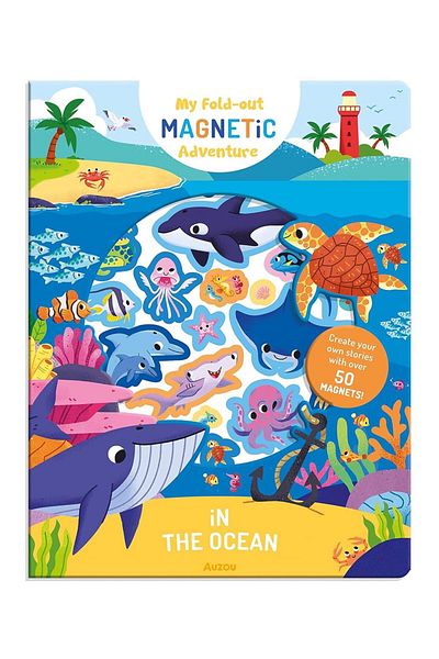 Auzou My Fold-Out Magnetic Adventure - In The Ocean