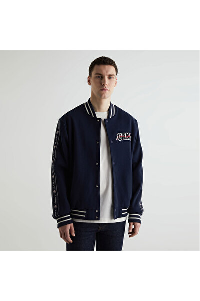 Gant Erkek Lacivert Hakim Yaka Logolu Ceket