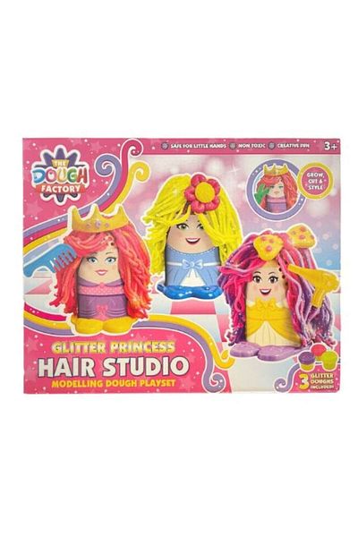 Sole Princess Hair Studio Modeling Plasticine Play Set