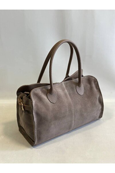 çkn sedat çakan çanta & fular & aksesuar حقيبة كتف نسائية من جلد الغزال الأصلي