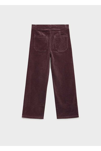 MANGO Kids Corduroy Trousers with Pockets