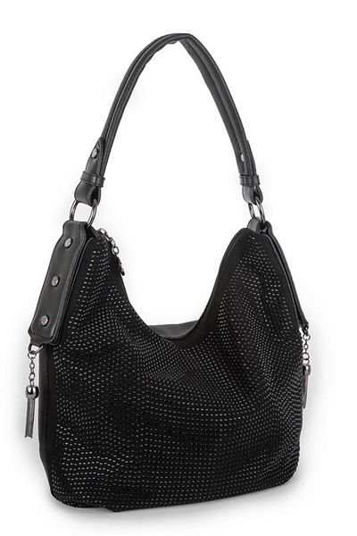 Sose Moda Nas Bag Women's Shoulder Bag - Black Stoned