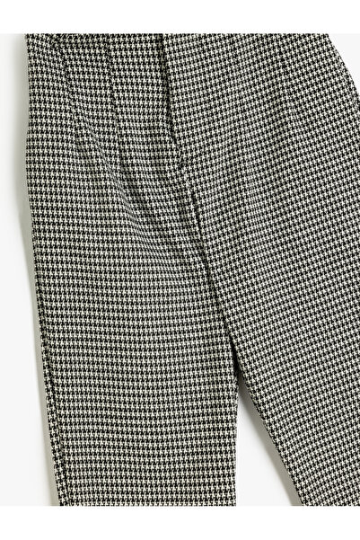 Koton Havuç Pantolon Pile Detaylı Beli Lastikli Cepli