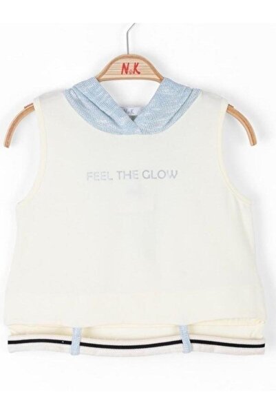 NK Soft Knitwear Girl's Blouse - Hat Detail