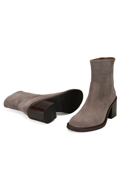 Desa Kovisane Bej Kadın topuklu Süet Bot