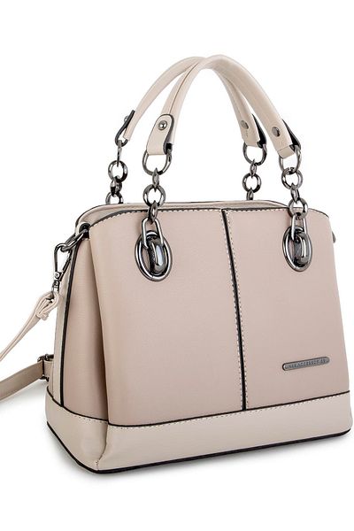 Sose Moda Nas Bag Women's Hand and Shoulder Bag - Sand