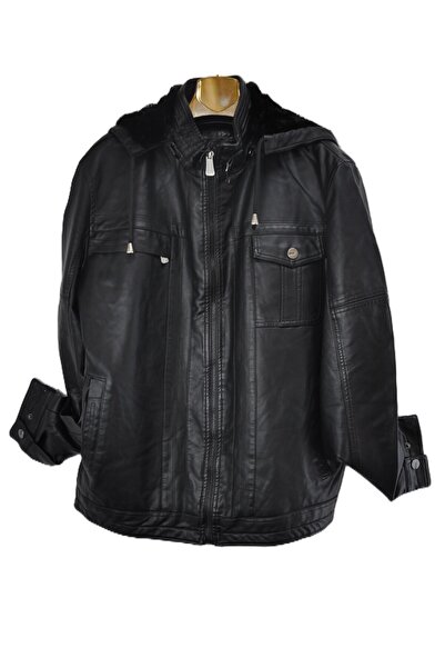 elma abone ΣΟΥΠΕΡ ΔΕΡΜΑΤΙΝΟ ΠΑΛΤΟ ΜΕ ΚΟΥΚΟΥΛΑ