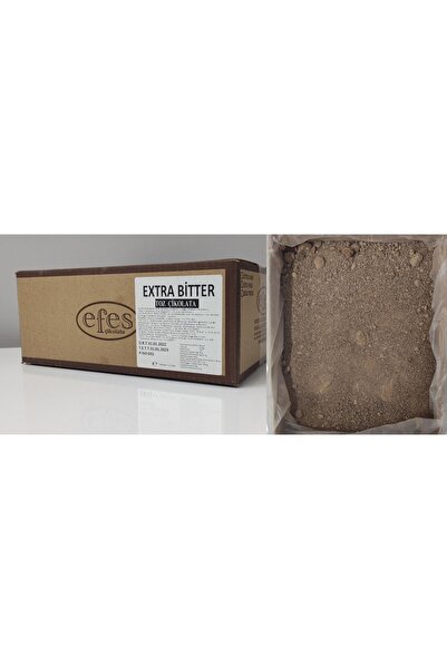 EFES ÇİKOLATA BİTTER TOZ ÇİKOLATA 4 KG. - KOKOLİN - ÇİKOLATA - KUVERTUR - PUL...