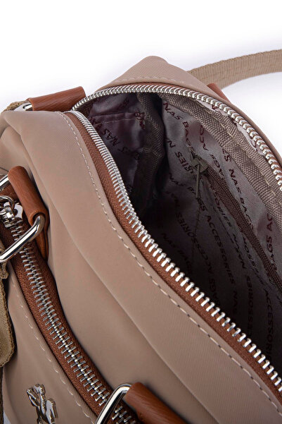 Nas Bag Mink Women's Crossbody Multi-Compartment Bag