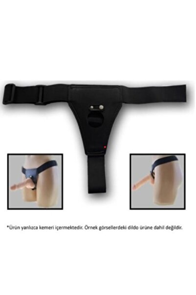 Genel Markalar Belden Bağlamalı Strapon Protez Takma Penis Vibratör Kemeri Suni Deri