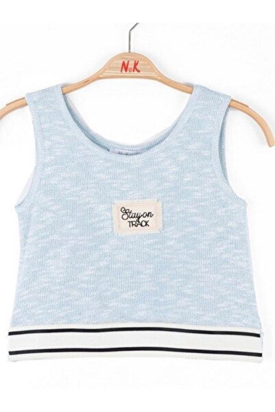 NK Κοριτσίστικη Glittery Crop Πλεκτή Μπλούζα