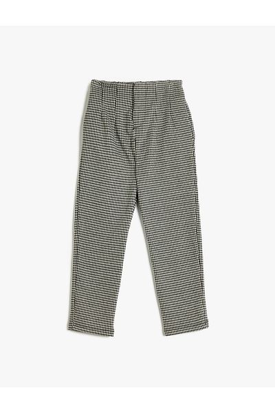 Koton Carrot Trousers Pleat Detailed Elastic Waist Pocket