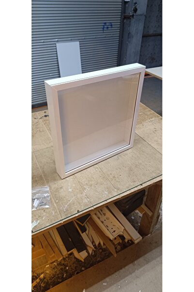 Home Anı çerçevesi Emass Kuru Gül Çiçek Çerçevesi 40 X 40 Beyaz