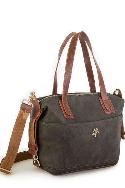 Nas Bag Geanta de umar de dama - verde bronz