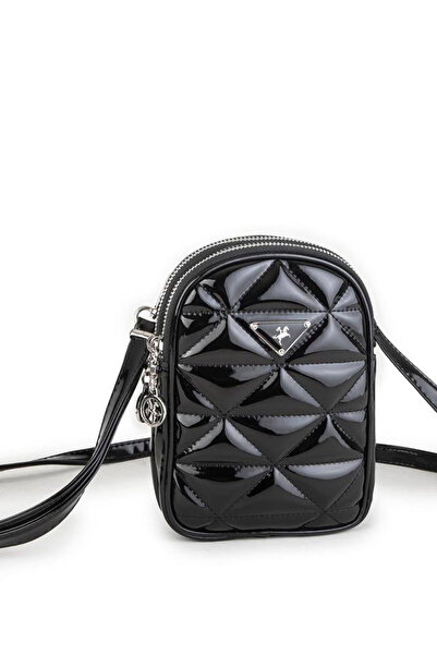 Nas Bag Τσάντα χιαστί λουστρίνι με καπιτονέ