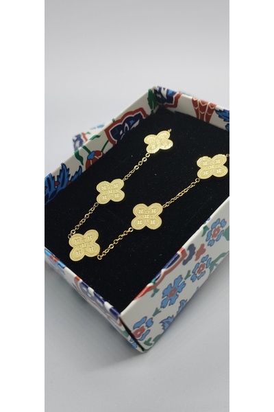 Butik Fashion Gold Renk Çelik Bileklik