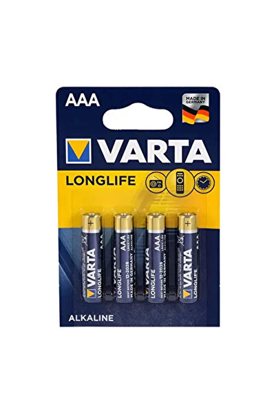 Varta Sada 4 alkalických batérií Varta 1,5 V AAA LR03 BL4
