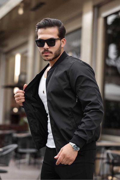 BYzıt Men's Bondit Fabric Lined Jacket