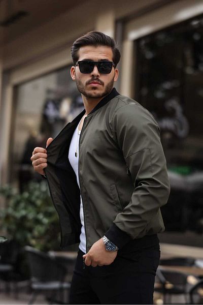 BYzıt Men's Bondit Fabric Lined Jacket