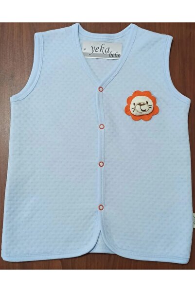 YEKA BEBE Quilted Lion Vest