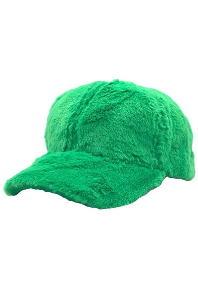 AXE SPORTSWEAR Plush Green Soft Textured Back Adjustable Velcro Buckle Cap Baseball Cap Cap Hat Hat