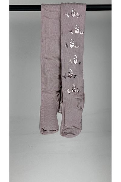 Ekinoks Heart Beat Print Premium Girl's Panty Scented Socks
