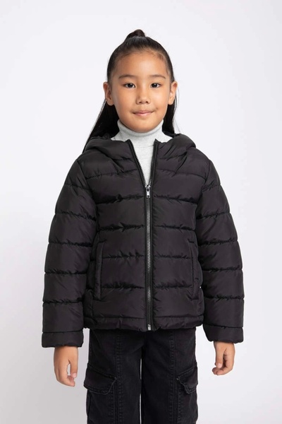 DeFacto A0838 Water Repellent Hooded Puffer Jacket