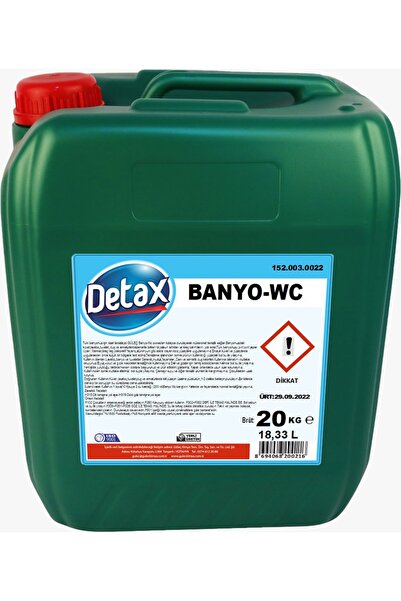 Detax Banyo-Wc Temizleyici (20kg)