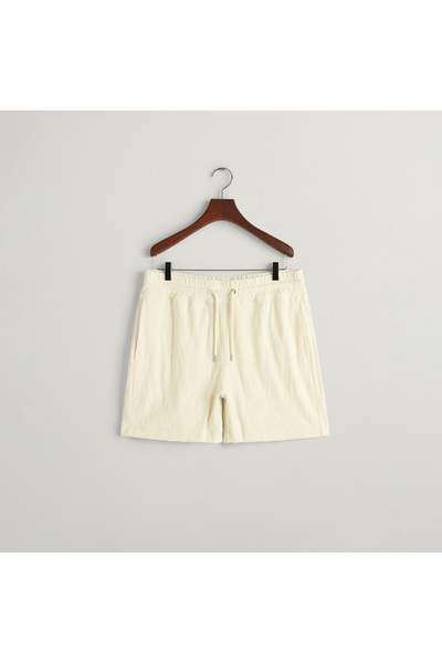 Gant Erkek Krem Relaxed Fit Şort