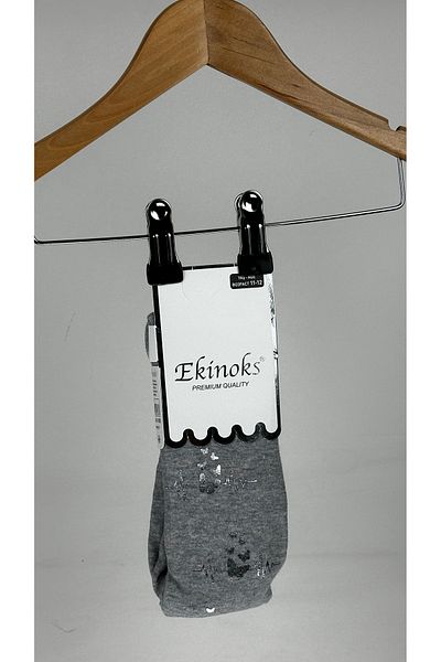Ekinoks Heart Beat Print Premium Girl's Panty Scented Socks