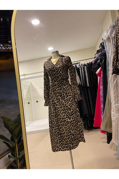 Matex Special Design Leopard Dress