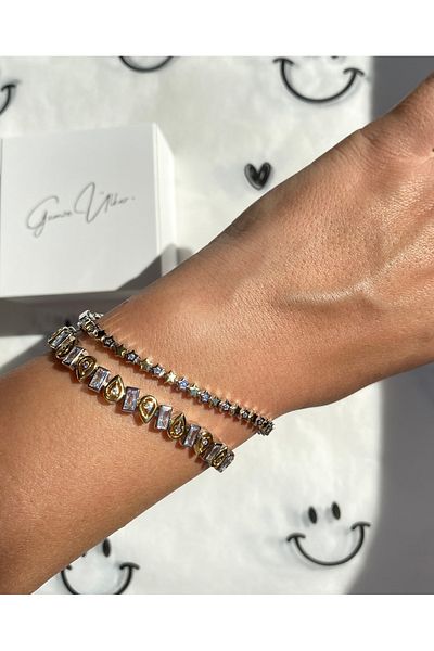 GAMZE Sareo 14 Sterling Steel Premium Bracelet Set