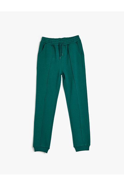 Koton Basic-Jogger-Jogginghose mit gebundener Taille