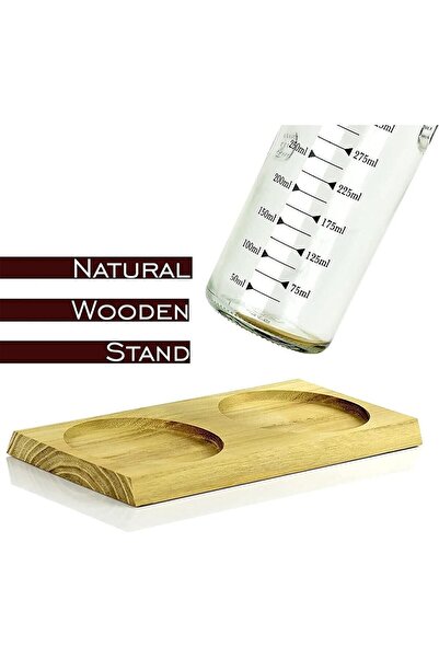 Albergio Ahşap Yağlık Yağdanlık Sirkelik Standı Altlık