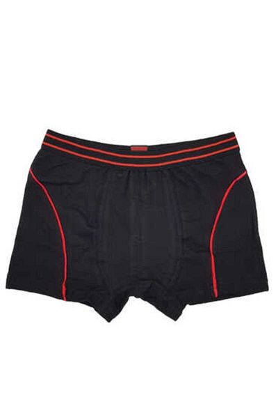 Tutku 0133 Tutku Black Kids Elastane Boxers - Pack of 6
