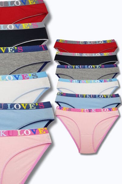 Tutku Caroline Bikini 574 Tutku Women - Assortment Pack of 12