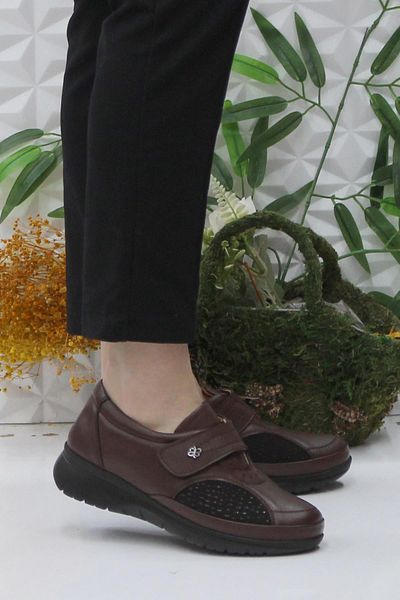 Polaris 105275   Maro 5 Puncte Produs Original Pantofi de dama din piele naturala