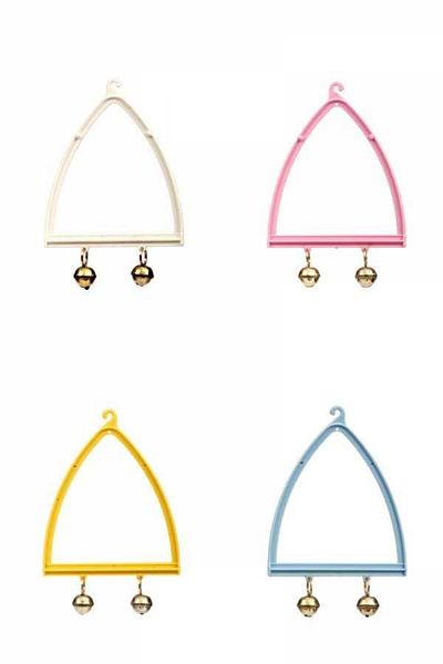 doremodam Lisinya205 Double Bell Bird Swing 8*12 cm 1 Piece - 298320 -1453