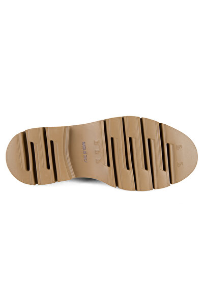 Desa Luca Grossi Taba Kadın Püsküllü Süet Loafer Ayakkabı