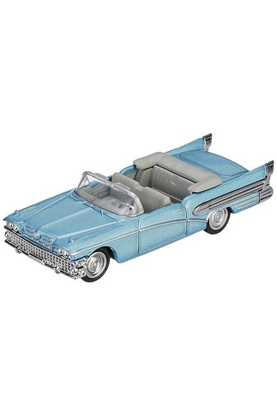 TOYFEST سيارات أمريكية معدنية مرخصة بمقياس 1:43 - 1958 بويك كروزر - 10 سم