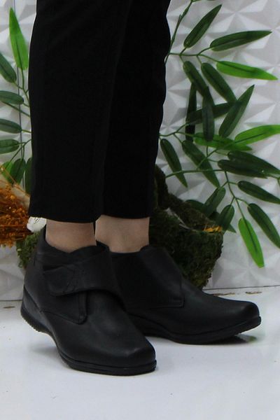 Polaris 165118   Black Comfortable Original Product Velcro Mother Boots Women's Boots