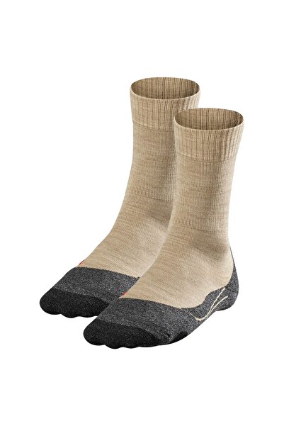 FALKE Trekkingsocken TK 2 – 2er-Pack, ergonomisch, Merinowoll-Mix Damen