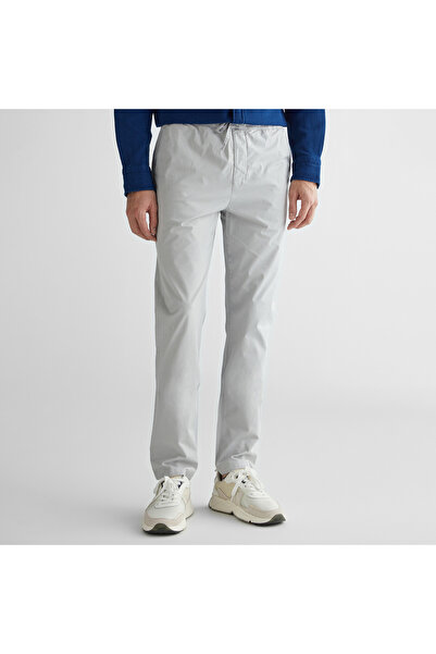 Gant Erkek Gri Regular Fit Pantolon