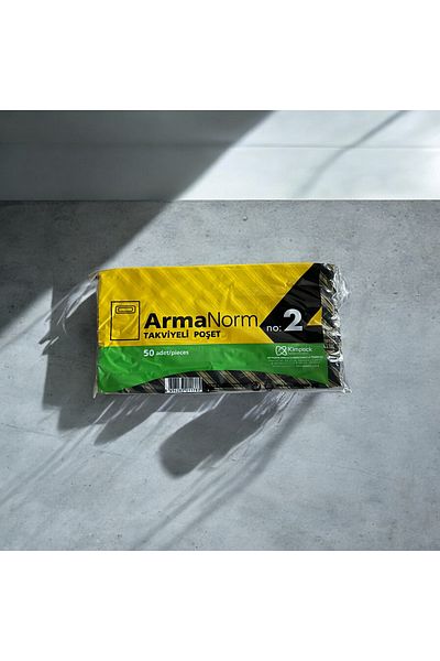 Bora Temizlik Ve Ambalaj Ürünleri 50 Pieces Black Reinforced Bag (No:2) 26X38