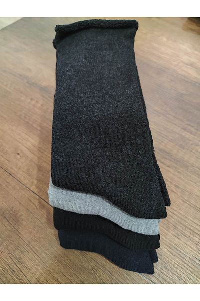 Leement socks Термо чорапи за диабетици, 4 чифта, дебели хавлиени